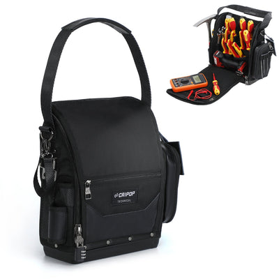 CRIPOP 015 TECH 16 Electrician Hard-Bottom Zippered Tool Bag