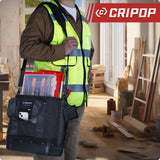 CRIPOP 022 Heavy Duty Tote Tool Bag Large capacity 13 Inch