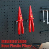 CRIPOP 024 1000V 9 Inch Insulated Needle Nose Plastic Pliers