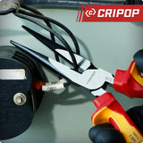 CRIPOP 002  Insulated 8 Inches Long Nose Pliers