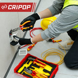 CRIPOP 002  Insulated 8 Inches Long Nose Pliers