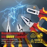 CRIPOP 025   1000V  5PCS Insulated Electrical Tools Kit