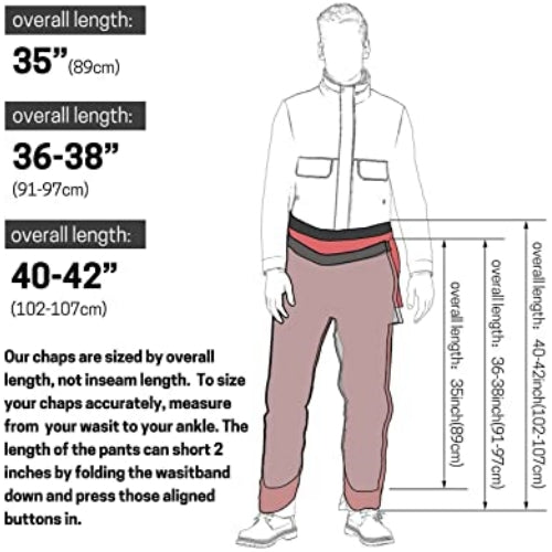 Chainsaw Chaps Apron Wrap 8-layer Adjustable