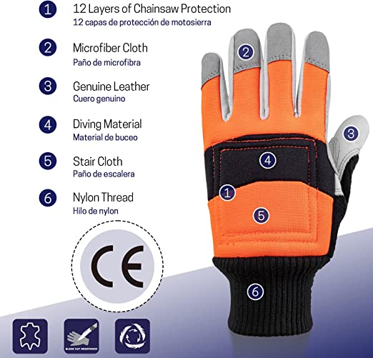 Chainsaw Safety Gloves